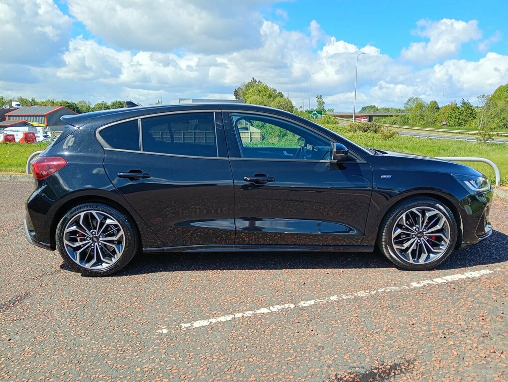 Ford Focus 2023 Ford Focus 1.0 St-line X URZ5936 Black #3