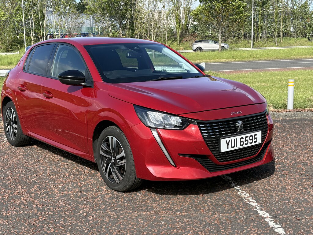 Peugeot 208 2023 Peugeot 208 1.2 Pt100 Allure Premium Plus Aut Red