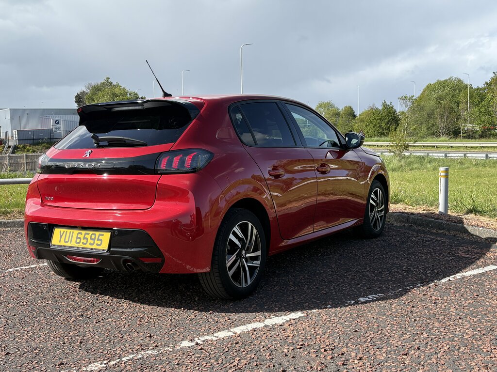 Peugeot 208 2023 Peugeot 208 1.2 Pt100 Allure Premium Plus Aut YUI6595 Red #6