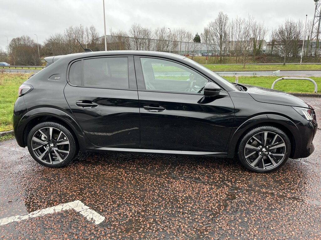 Peugeot 208 2023 Peugeot 208 1.5 Bhdi Gt100 RXZ9645 Black #3