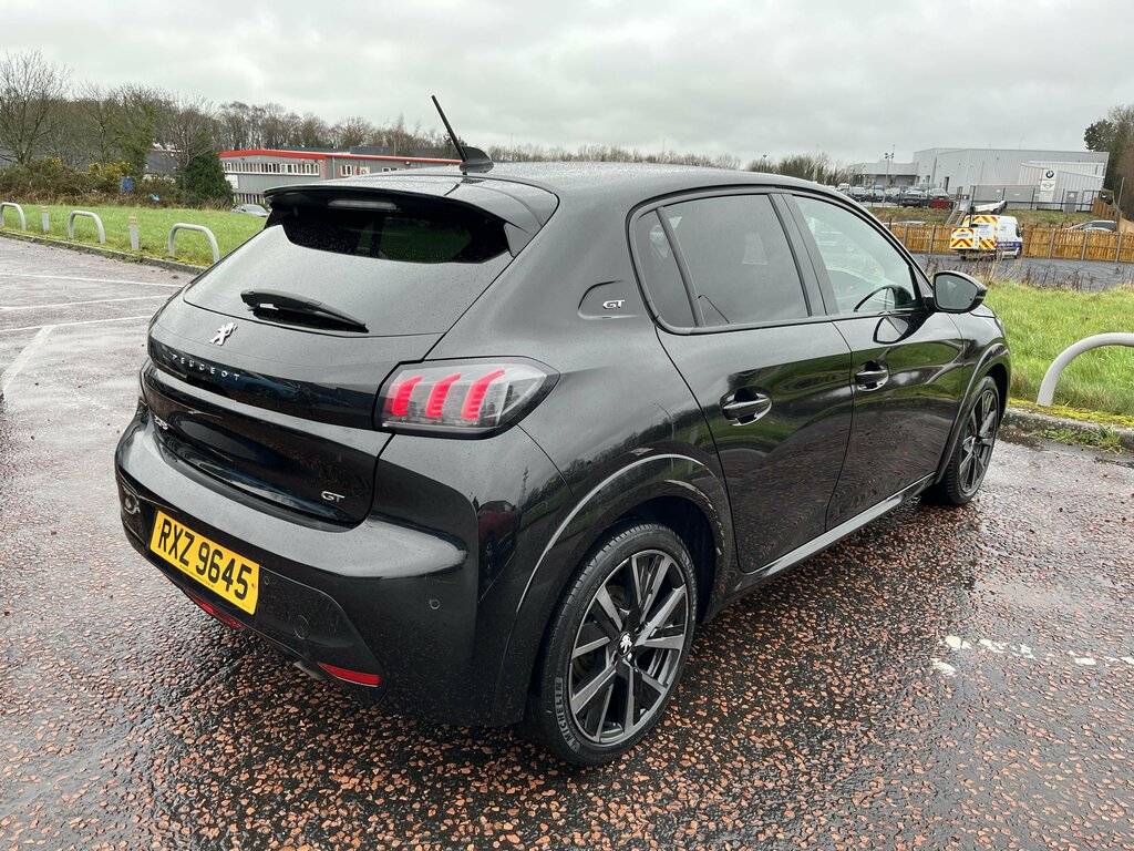 Peugeot 208 2023 Peugeot 208 1.5 Bhdi Gt100 RXZ9645 Black #5