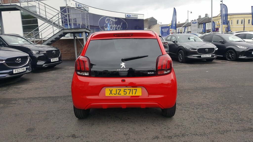 Peugeot 108 2015 Peugeot 108 1.2 Puretech Allure Top XJZ5717 Red #5