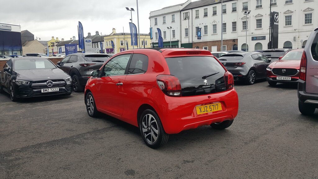 Peugeot 108 2015 Peugeot 108 1.2 Puretech Allure Top XJZ5717 Red #6