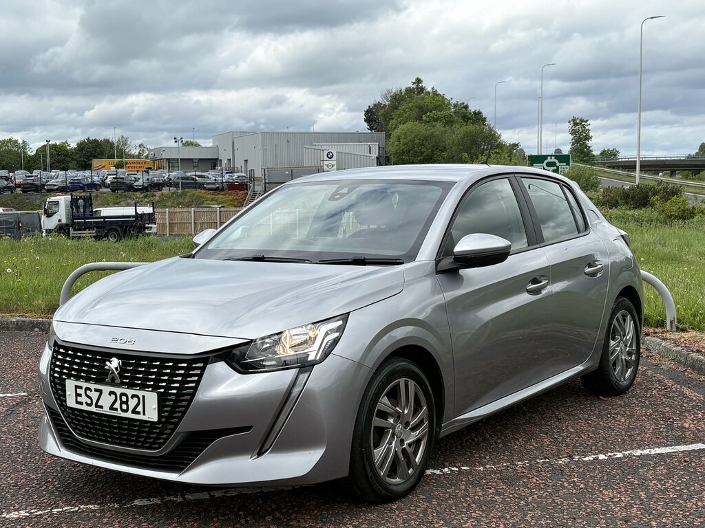 Peugeot 208 2020 Peugeot 208 1.2 Puretech Active Ss ESZ2821 Grey #2