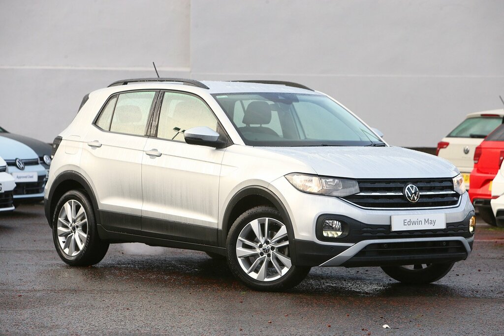Volkswagen T-Cross 2022 Volkswagen T-cross 1.0 Se Tsi Dsg Silver