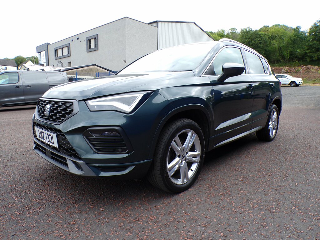Seat Ateca 2023 Seat Ateca 2.0 Tdi 4Drive Fr Dsg AMZ1321 Green #5