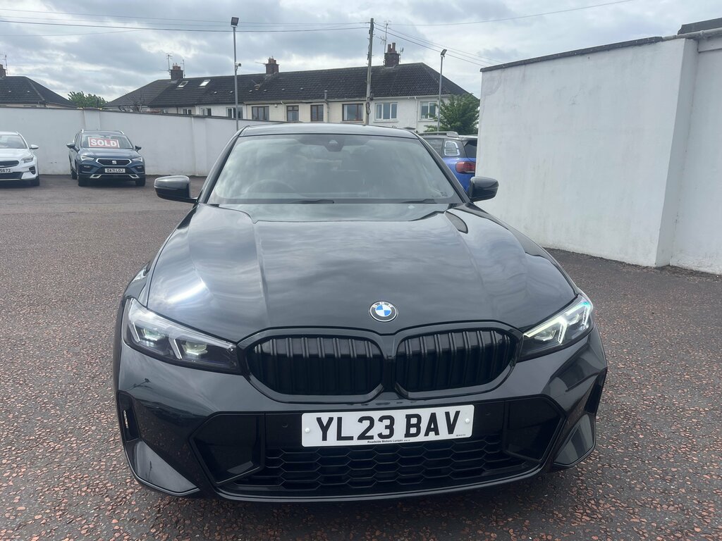 BMW 3 Series 2023 Bmw 3 Series 2.0 320I M Sport YL23BAV Black #3
