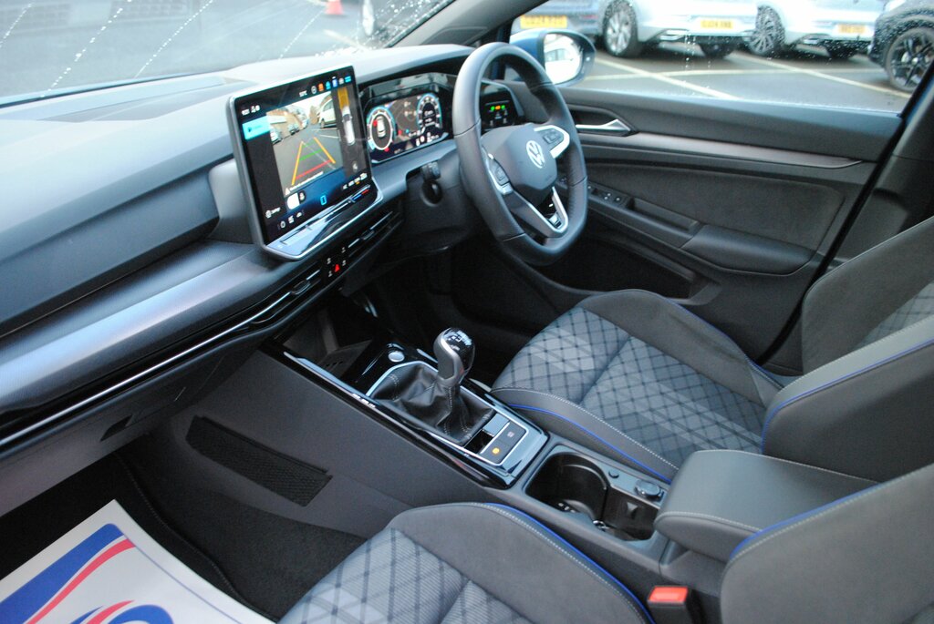 Volkswagen Golf 2025 Volkswagen Golf 1.5 R-line Tsi 150 DE25UTX Blue #4