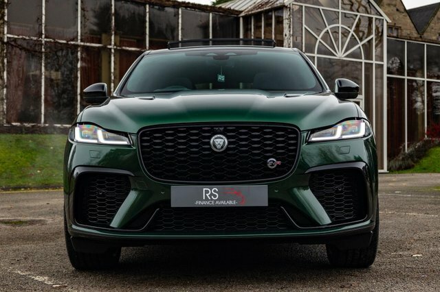 Jaguar F-Pace 5.0 P550 V8 Svr Quickshift Awd Euro 6 S S YK24TXL Green #5