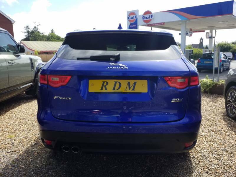 Jaguar F-Pace 2.0D R-sport Awd - 2018 67 BD67SKK Blue #5