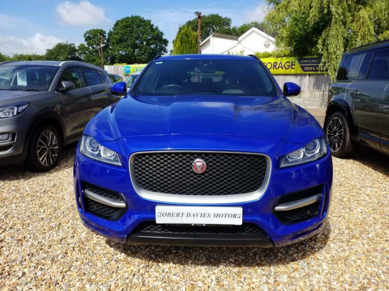 Jaguar F-Pace 2.0D R-sport Awd - 2018 67 BD67SKK Blue #2