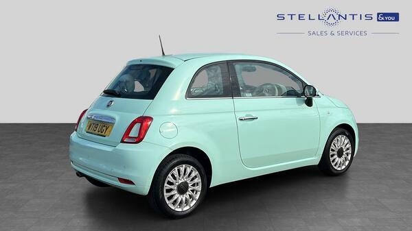 Fiat 500 1.2 Lounge Hatchback Euro 6 Ss WT19UGY #3