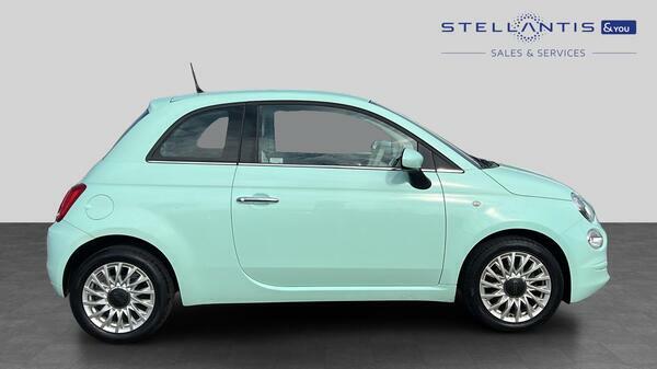 Fiat 500 1.2 Lounge Hatchback Euro 6 Ss WT19UGY #2