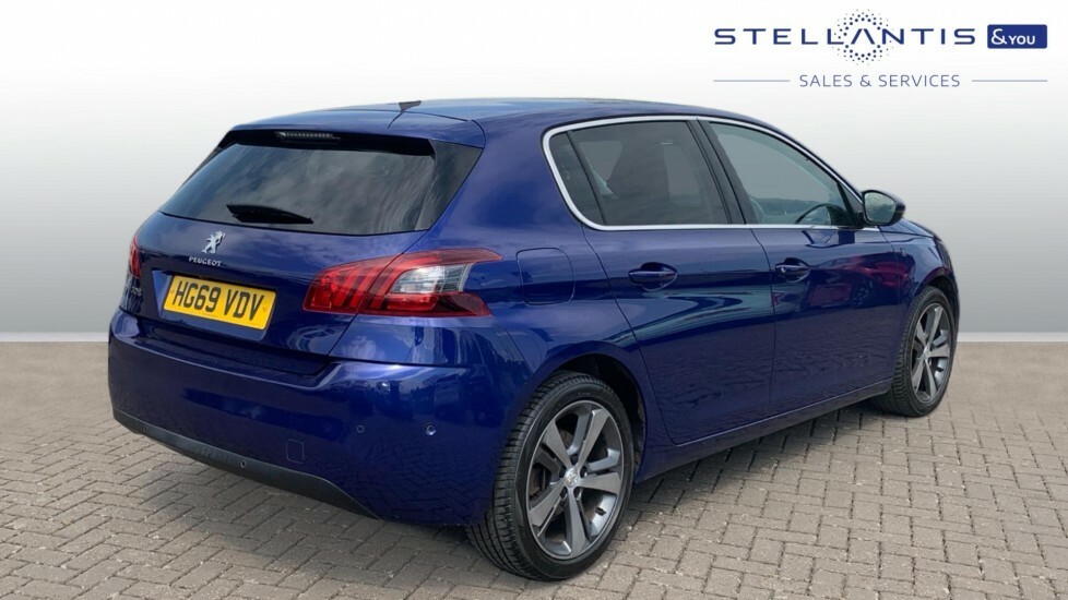 Peugeot 308 1.2 Puretech Tech Edition Hatchback Man HG69VDV Blue #3
