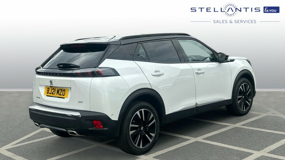 Peugeot 2008 1.2 Puretech Gt Premium Suv Eat Euro 6 White #3
