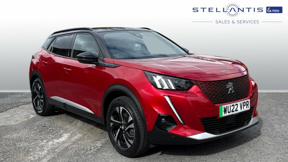 Peugeot e-2008 50Kwh Gt Suv 7Kw Charger 136
