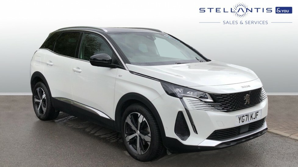 Peugeot 3008 1.2 Puretech Gt Suv Eat Euro 6 Ss 1 White