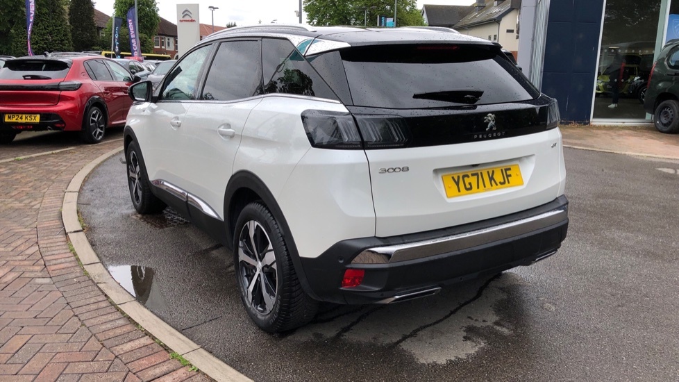 Peugeot 3008 1.2 Puretech Gt Suv Eat Euro 6 Ss 1 YG71KJF White #5