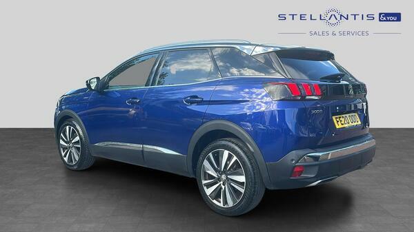Peugeot 3008 1.2 Puretech Gt Line Premium Suv FE20OOD Blue #2