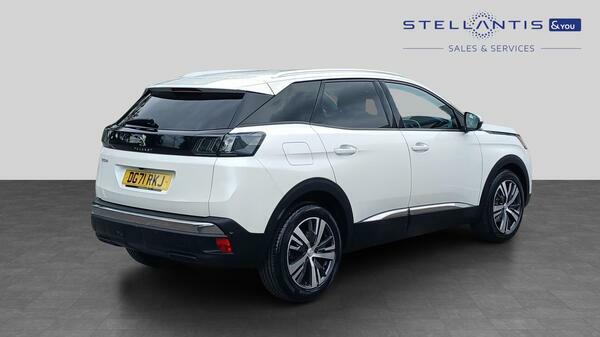 Peugeot 3008 1.5 Bluehdi Allure Premium Suv Eat Euro DG71RKJ White #3