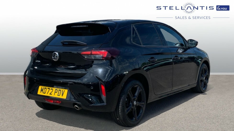 Vauxhall Corsa 1.2 Turbo Gs Line Hatchback Euro MD72PDV Black #3