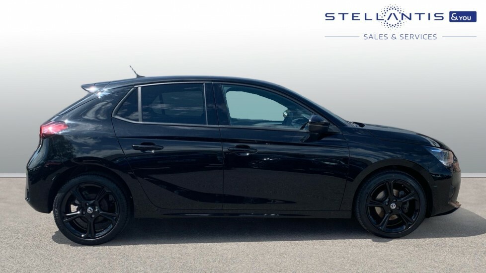 Vauxhall Corsa 1.2 Turbo Gs Line Hatchback Euro MD72PDV Black #2