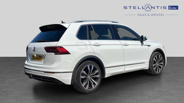 Volkswagen Tiguan 2.0 Tdi R-line Tech Suv Euro 6 YK69RZY White #3