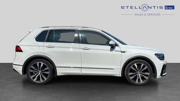 Volkswagen Tiguan 2.0 Tdi R-line Tech Suv Euro 6 YK69RZY White #2