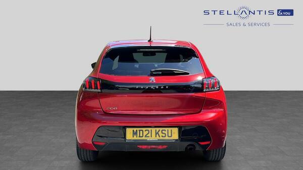Peugeot 208 1.2 Puretech Allure Premium Hatchback M MD21KSU Red #4