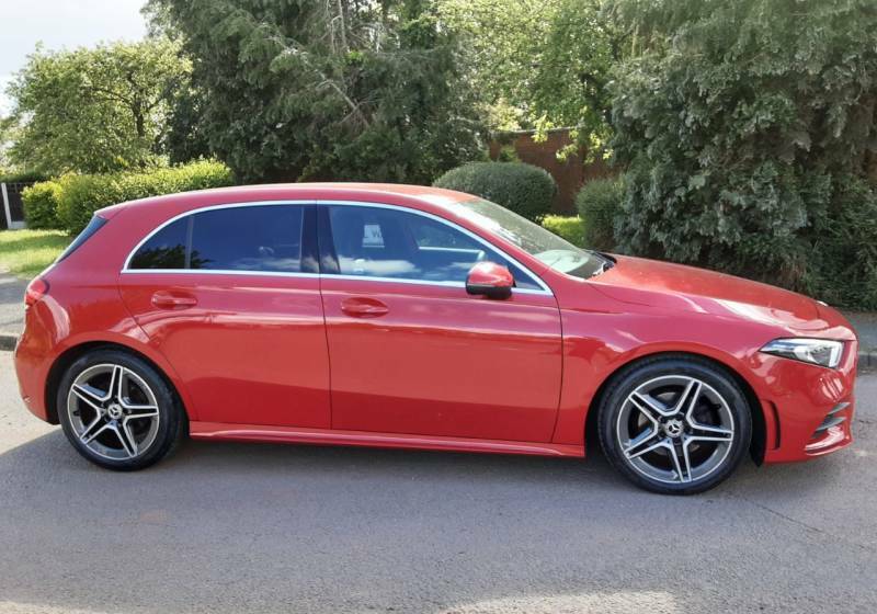 Mercedes-Benz A Class A180 Amg Line Executive - 2019 69 GV69BWF Red #3
