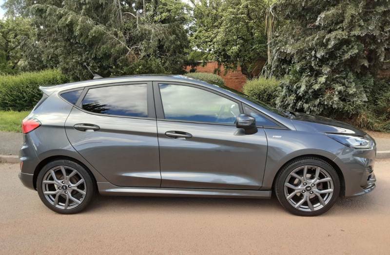 Ford Fiesta 1.0 Ecoboost St-line - 2023 72 CP72GNK Grey #3
