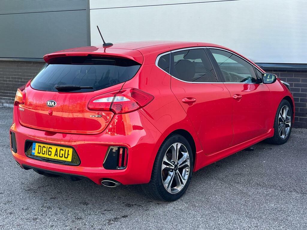 Kia Ceed 1.6 Crdi Gt-line Euro 6 S S DG16AGU Red #4