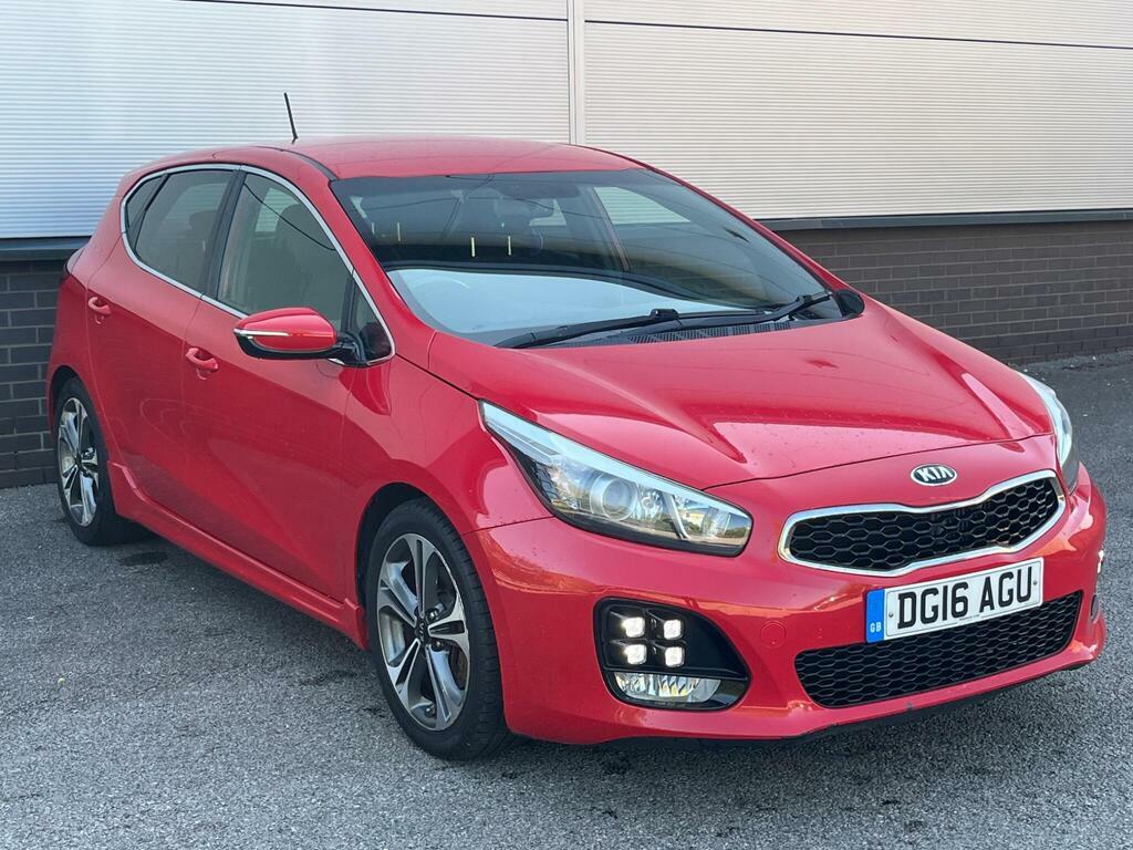 Kia Ceed 1.6 Crdi Gt-line Euro 6 S S Red