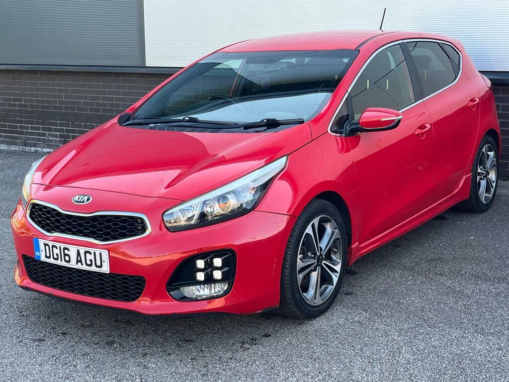 Kia Ceed 1.6 Crdi Gt-line Euro 6 S S DG16AGU Red #2