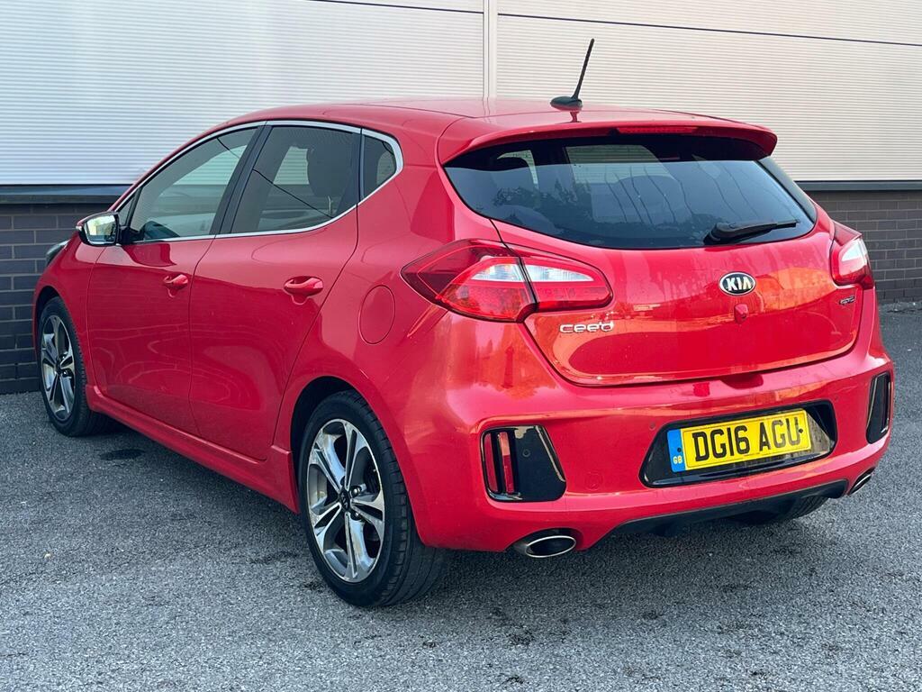 Kia Ceed 1.6 Crdi Gt-line Euro 6 S S DG16AGU Red #3