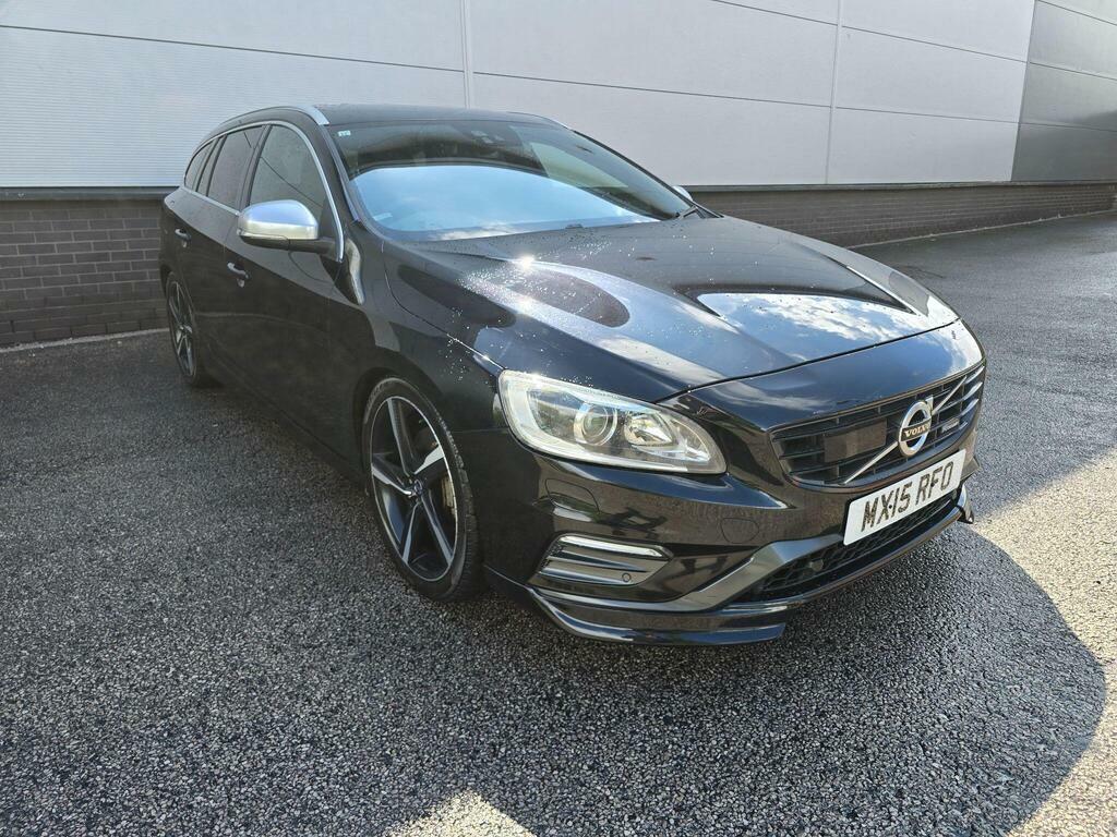 Volvo V60 3.0 T6 R-design Lux Nav Estate Black