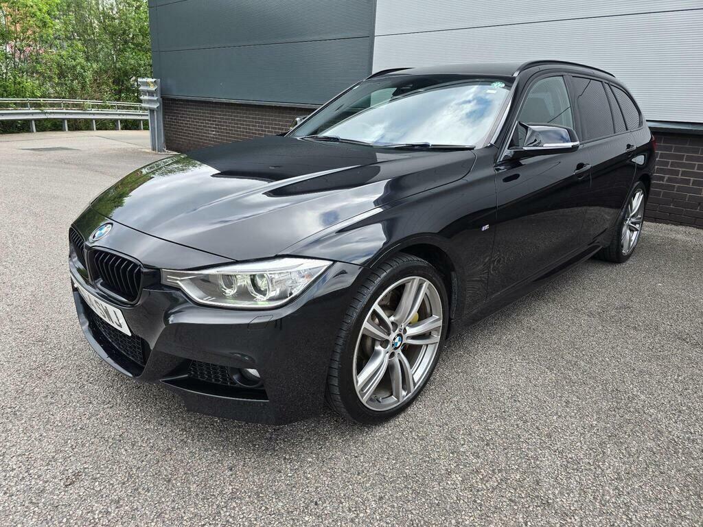 BMW 3 Series 2.0 320I M Sport Touring Euro 4 MX64SWJ Black #3
