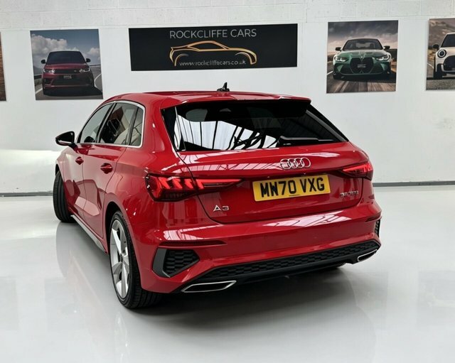 Audi A3 Tfsi 35 S Line MW70VXG Red #4