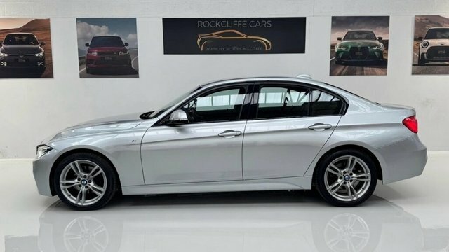 BMW 3 Series 320D M Sport Saloon SG67UPZ Silver #3