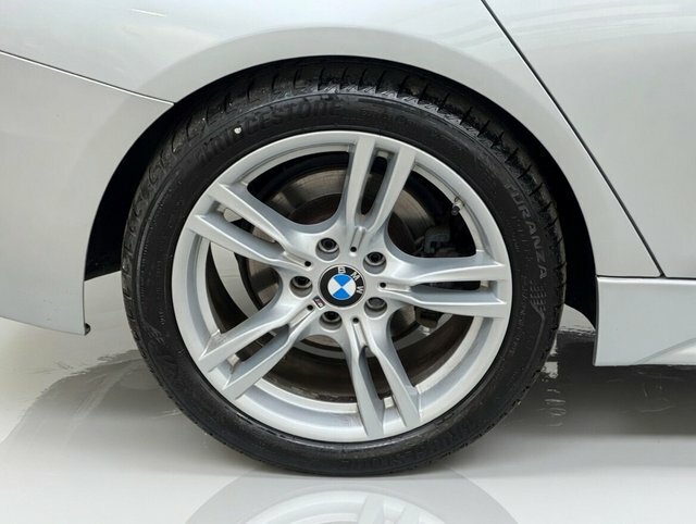 BMW 3 Series 320D M Sport Saloon SG67UPZ Silver #6