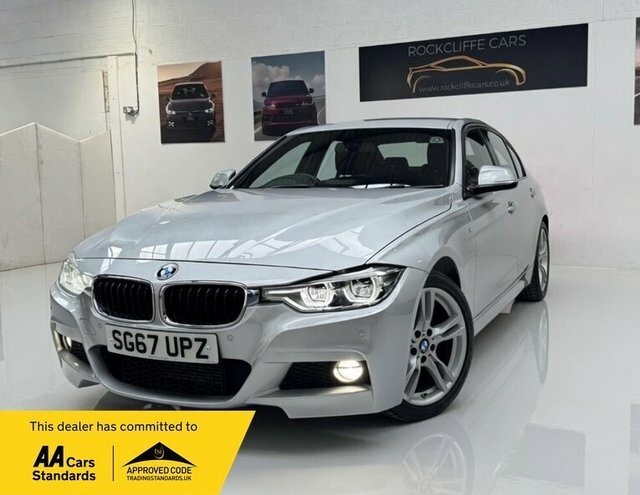 BMW 3 Series 320D M Sport Saloon Silver
