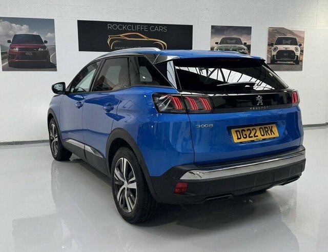Peugeot 3008 Bluehdi Allure Premium Suv DG22ORK Blue #4