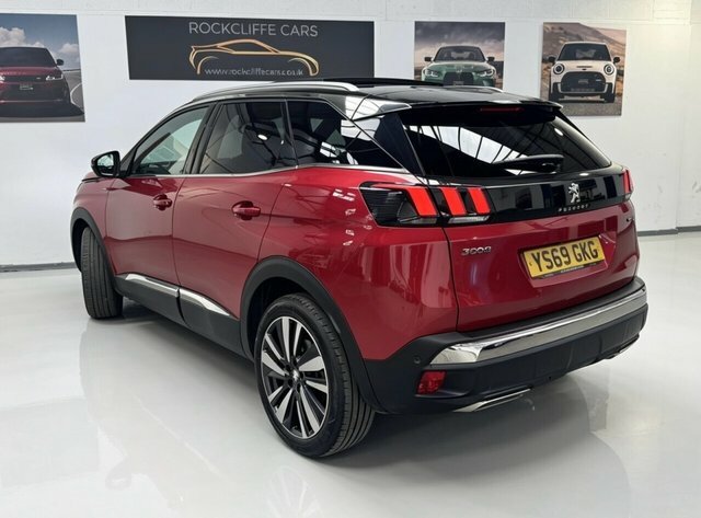 Peugeot 3008 Puretech Gt Line Suv YS69GKG Red #4