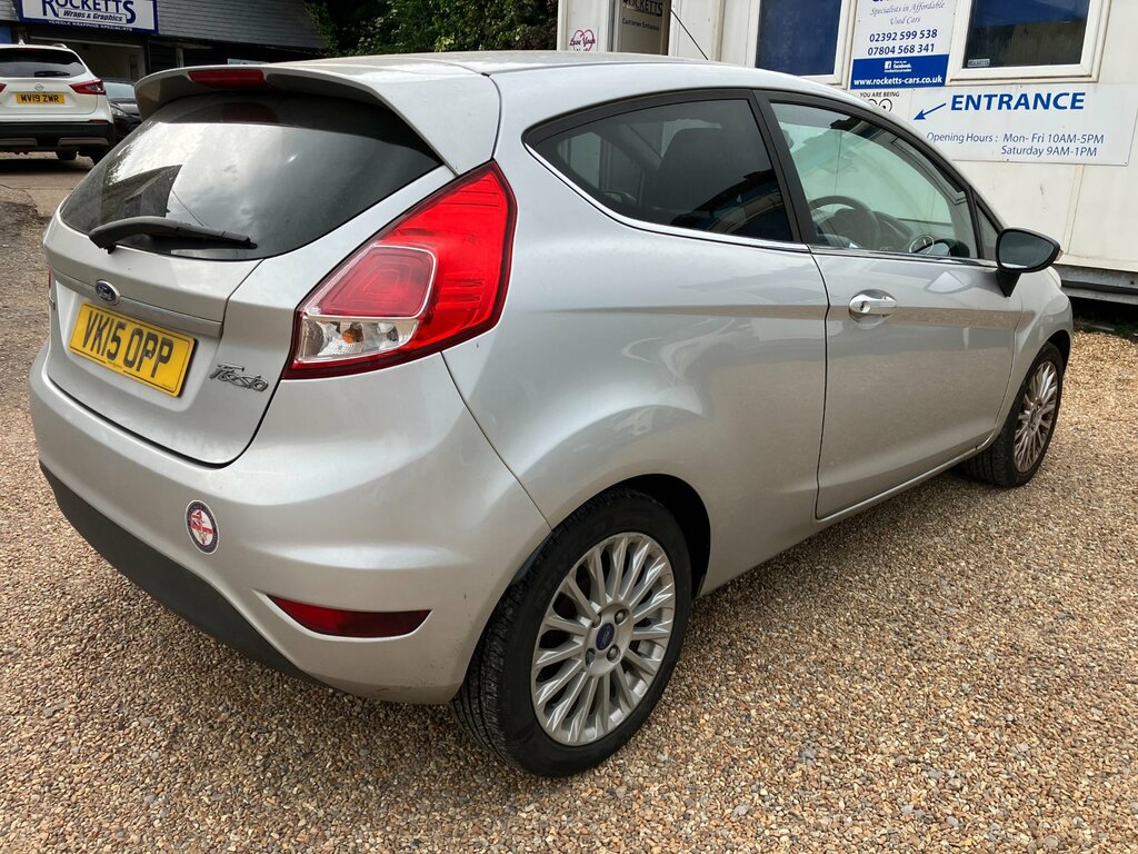 Ford Fiesta 1.0 Titanium. Low Road Tax. Recent Cambelt. Good V VK15OPP Silver #3