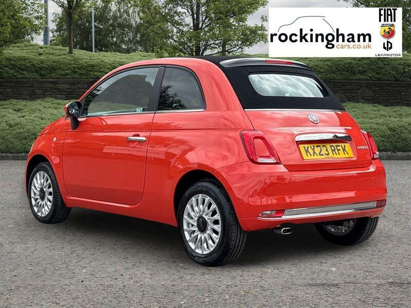 Fiat 500C Manual KX23RFK Orange #5