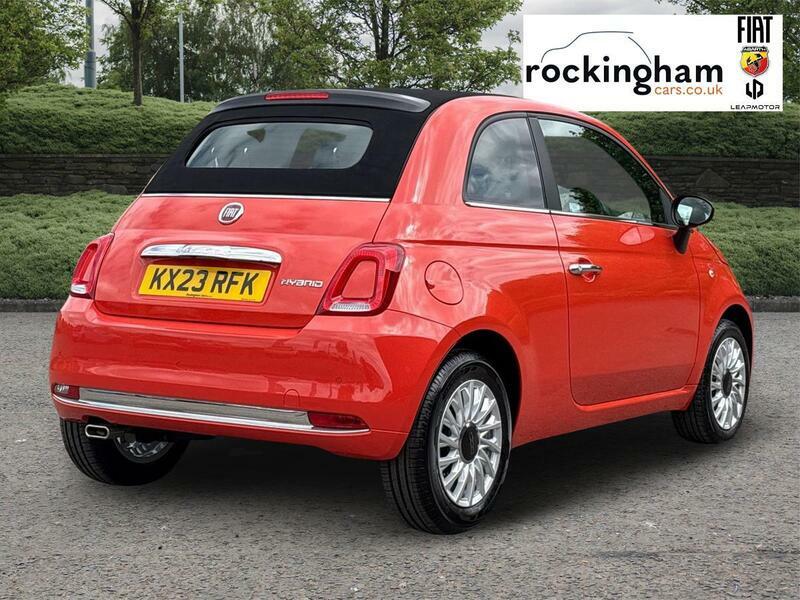 Fiat 500C Manual KX23RFK Orange #3