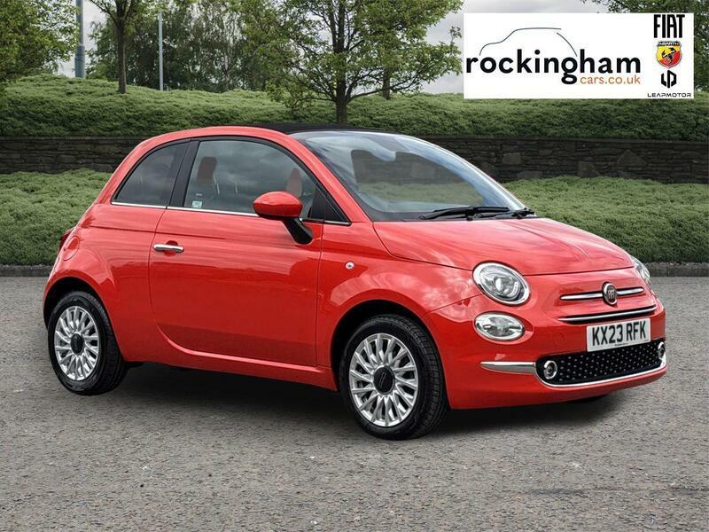 Fiat 500C Manual Orange