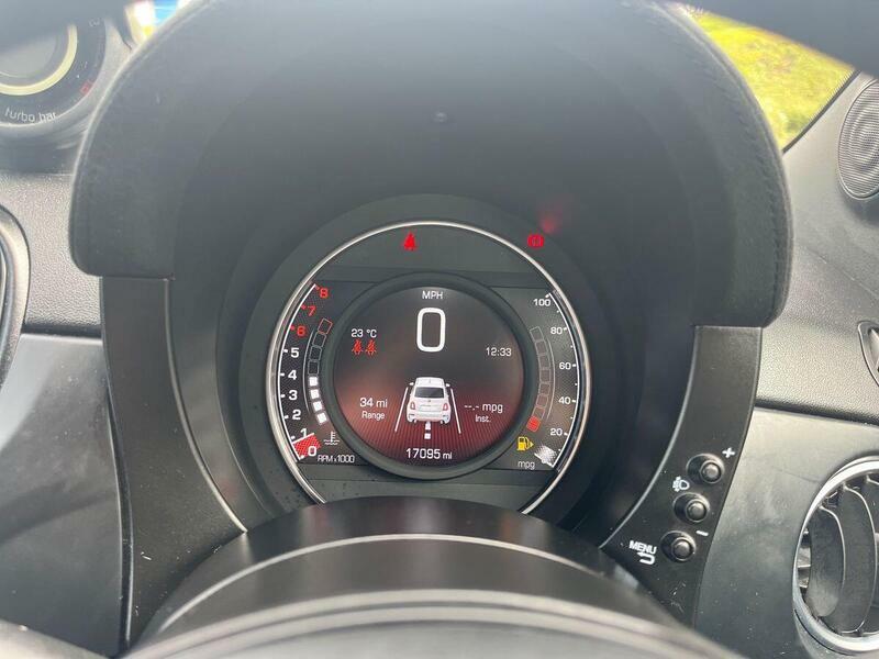 Abarth 595 1.4 T-jet 165 Turismo Xenon Headlights Red #14