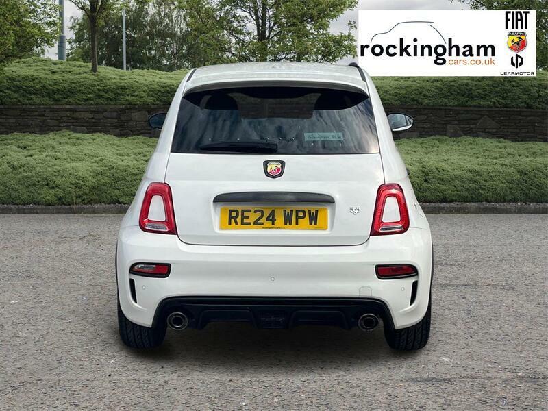 Abarth 595 Manual RE24WPW White #4