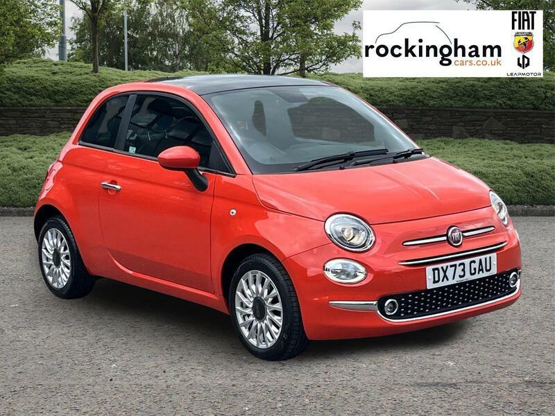 Fiat 500 Manual Orange